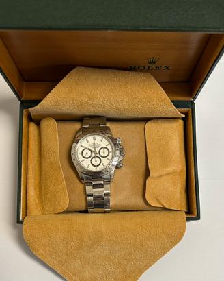Rolex Daytona acciaio, quadrante bianco
