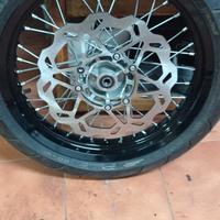 cerchio con disco freno Honda hm vent Aprilia sx 