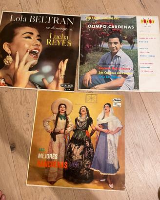 3 LP musica latina anni 60
