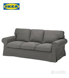 Fodera divano Ikea EKTORP 3 posti grigia - Arredamento e Casalinghi In  vendita a Padova