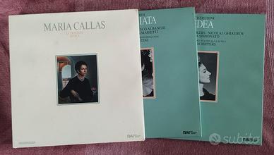Dischi Vinile Traviata + Medea di Maria Callas