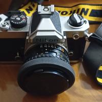 Nikon FM + obbiettivo tamron