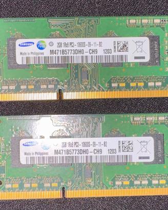 Memoria RAM 2Gb Samsung per Apple