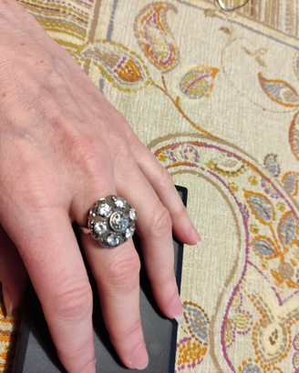 Anello argento indiano