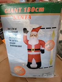 babbo natale gonfiabile 