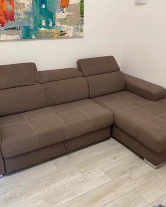 Divano letto angolare 250 cm 3 sedute