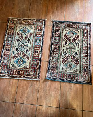 tris tappeti uzbekistan autetici con cartellino