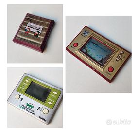 nintendo GAME & WATCH videogiochi anni 80 rari