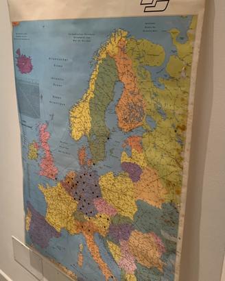 Cartina geografica Europa
