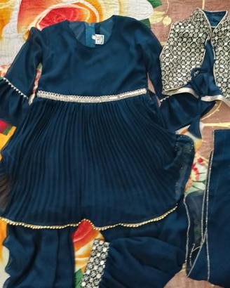 Completo indiano per bambina 