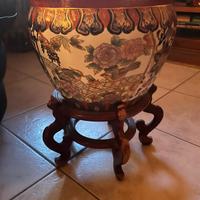 Vaso in porcellana stile Satsuma