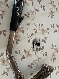 scarico triumph street trple 765 r 1 sonda