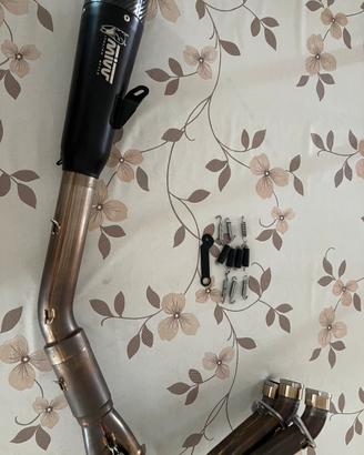 scarico triumph street trple 765 r 1 sonda