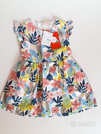 Vestito Boboli floreale - 5 anni (110 cm) - NUOVO