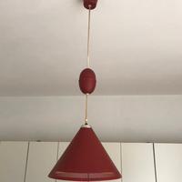 Lampada danese a sospensione anni '60