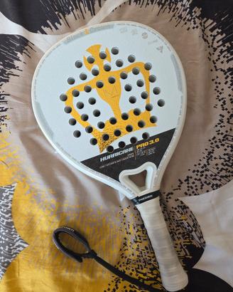 RACCHETTA DA PADEL BLACK CROWN  HURRACANE 3.0