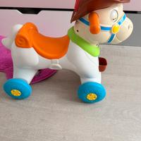 Chico baby rodeo , cavallino a dondolo cavalcabile