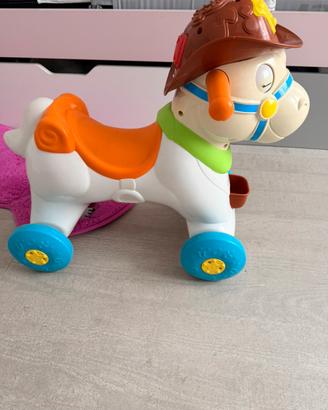 Chico baby rodeo , cavallino a dondolo cavalcabile