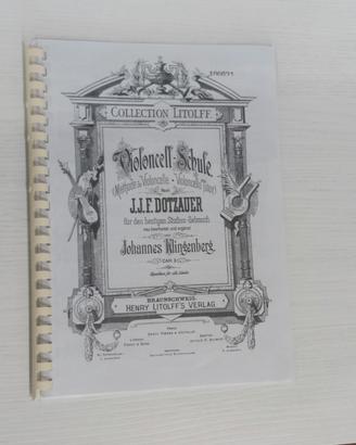 libro per violoncello