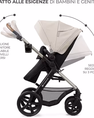 Trio passeggino con ovetto e base isofix per auto