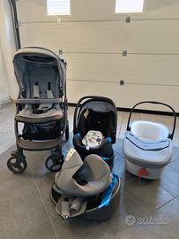Trio Chicco Style Go UP + Seggiolino auto 0-1