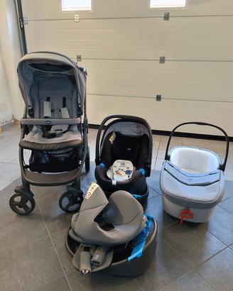Trio Chicco Style Go UP + Seggiolino auto 0-1
