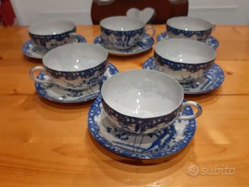 Servizio tè the cinese in porcellana