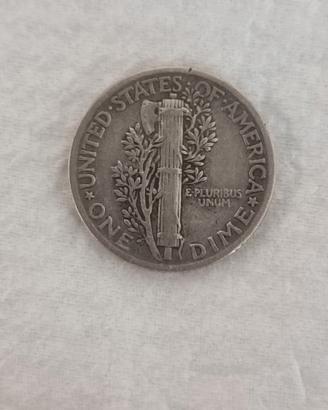 Moneta Mercury Dime 1941 USA