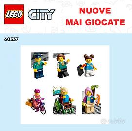LEGO - Lotto 6 Minifigures del Treno 60337 NUOVO