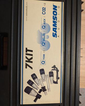 Samson 7KIT - Kit microfoni per batteria (7 micr.)
