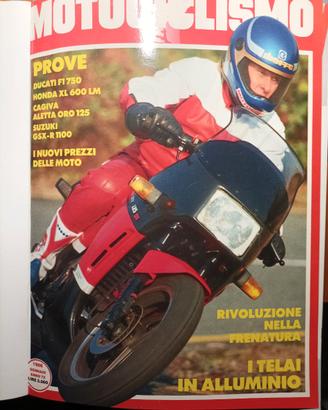 Rivista MOTOCICLISMO numero 1 del 1986