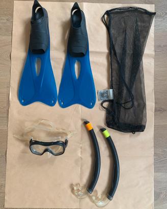 Pinne da Snorkling Tribord EU 37/38