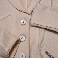 Moschino Giacca in lana cotta col. panna, vintage