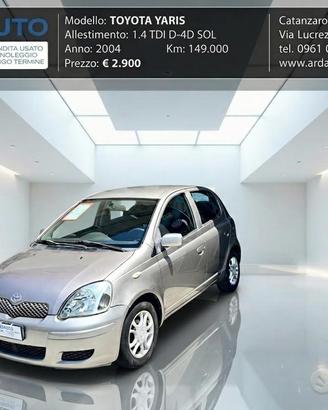 Toyota Yaris Tdi D-4D sol 5 porte 75 cv