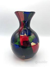 Venini vaso a botticella serie Pezzati Parigi