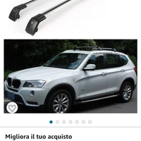 Barre originali bmw x3
