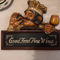 Set quadri birra di vero legno