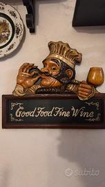 Set quadri birra di vero legno