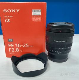 Sony FE 16-25 F2.8G Condizioni Ottime