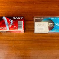 Videocassetta Sony VHS-C  EC-45 Vg nuova+omaggio