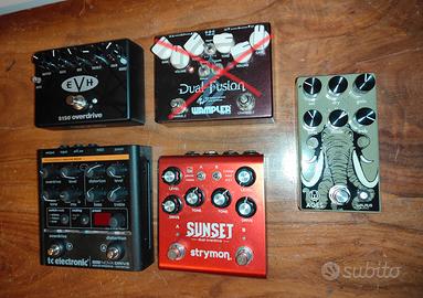 Mxr Strymon TC Electronic Walrus 