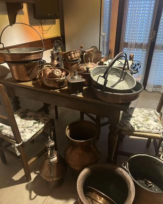 Pentole in Rame Vintage - Belle e Funzionali