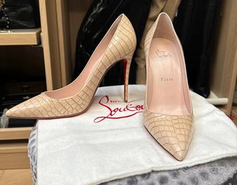 Christian louboutin so kate esotic piton n.38 2/3