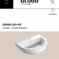 Lavandino Globo nuovo