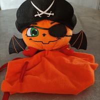 Gadget di Halloween zucca "Bat pirata"