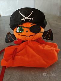 Gadget di Halloween zucca "Bat pirata"