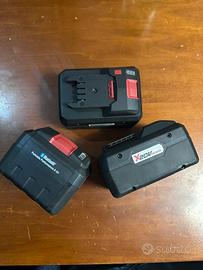 3 batterie Parkside 8Ah 20v  per avvitatori, flex.