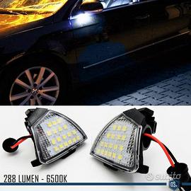 Placche LED sotto Specchietto Volkswagen Canbus