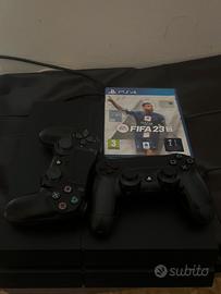 playstation 4 fat 1T + 2 joystick  + fifa + cavi