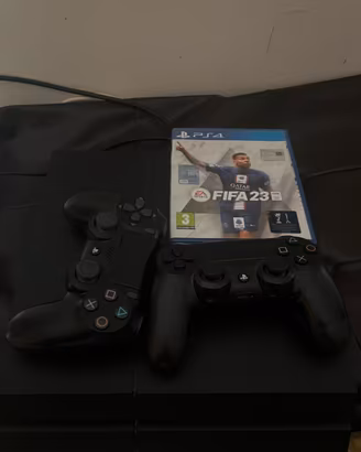 playstation 4 fat 1T + 2 joystick  + fifa + cavi